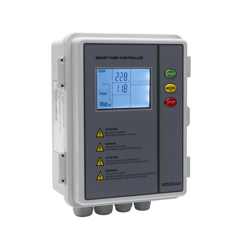 Trefas dränkbar pumpkontrollpanel