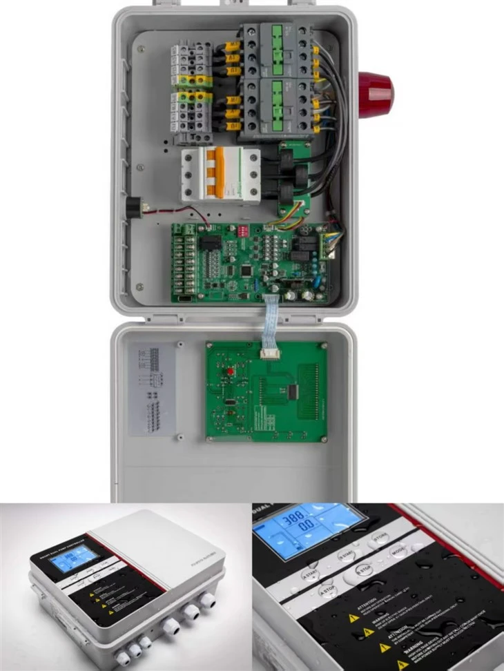 Trefas 0,75-4kw Dual Pump Kontrollpanel